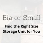 Small Storage Unit Tips