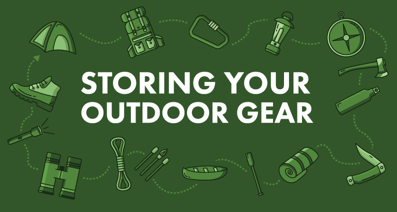 outdoor gear storage